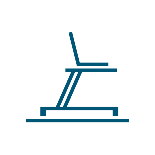Icon showing a probe held against a surface, representing ultrasonic testing inspection.